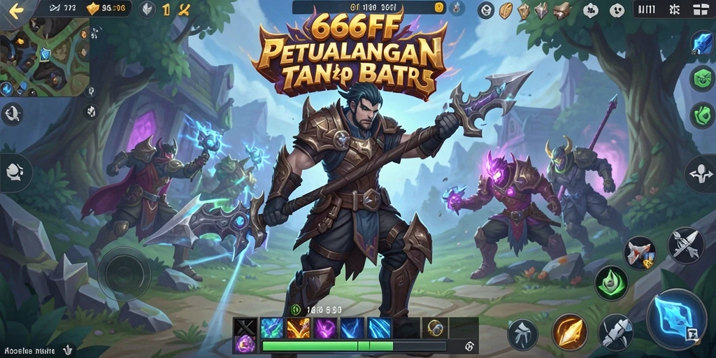 Tangkapan layar dari gameplay <strong>666FF</strong> yang seru dan dinamis.