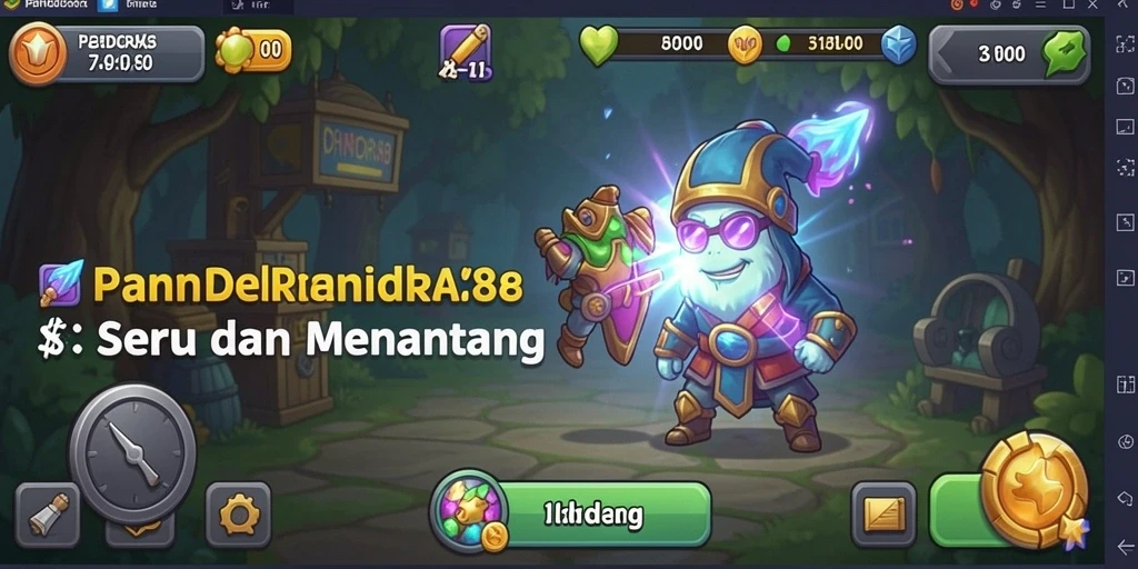 Screenshot gameplay PANDORA88 menampilkan aksi Idle yang mengasyikkan.