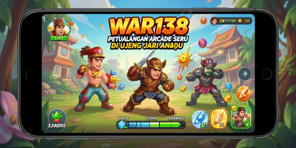 Tangkapan layar utama WAR138 menunjukkan aksi gameplay seru dan menantang.
